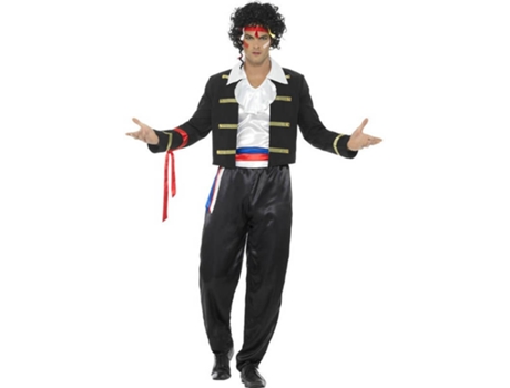DISFRAZZES - Fato de Homem  Romântico Anos 80 (Tam: M) Fato de Homem  Romântico Anos 80 (Tam: M)
