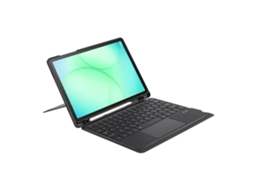 Capa Teclado Bluetooth Para Galaxy Tab A11 Plus / A9 Plus Retroiluminada