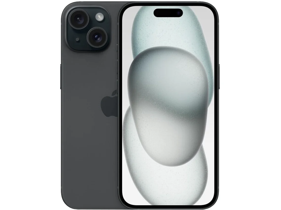 iPhone 15 APPLE (Recondicionado Como Novo - 128 GB - Preto)