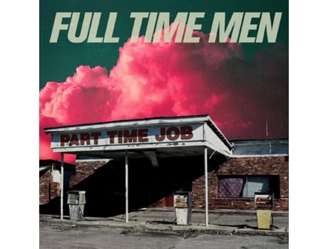 Full Time Men Part Time Job Vinil Verde Transparente
