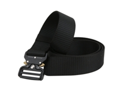 Cinto De Cintura Militar Para Resgate E Rapel Outdoor Multifuncional De Nylon Resistente Preto