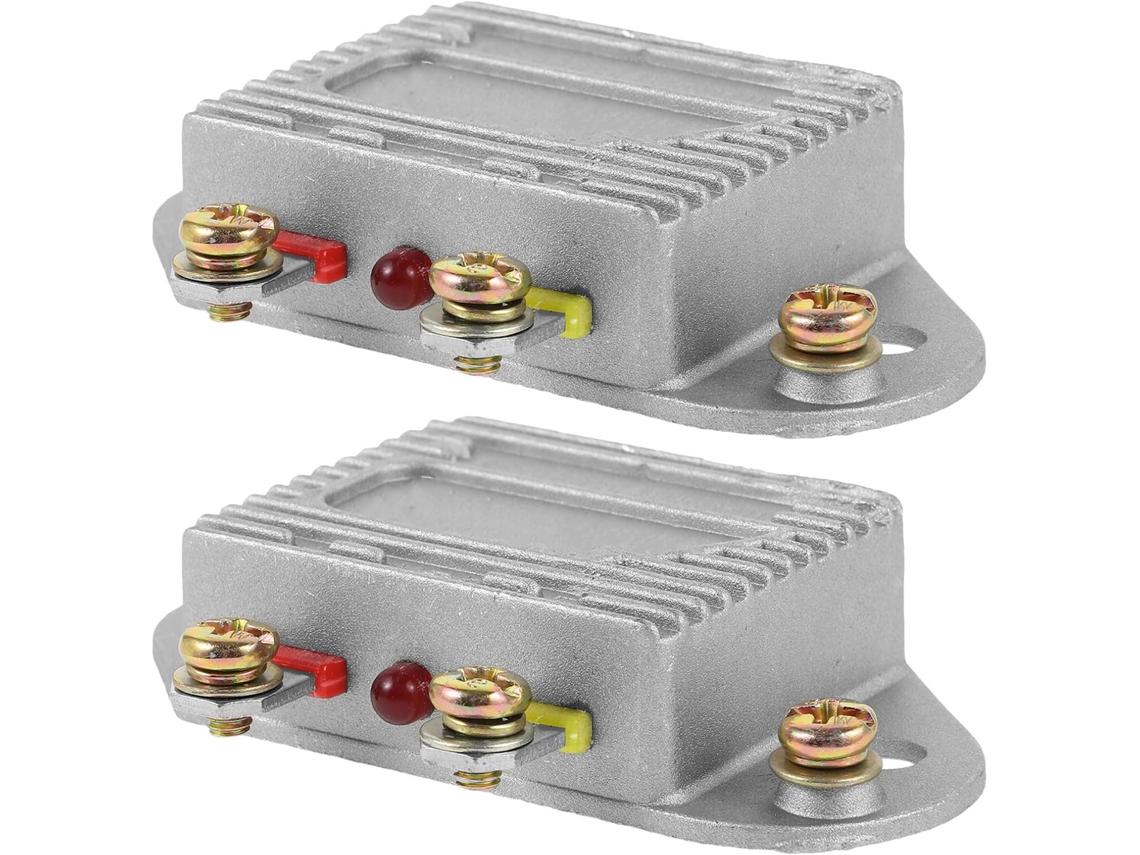 Regulador De Tensão Eletrônico De 14 V Para Gerador De Carro (2 Unidades) - Ferro