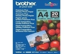 PAPEL BROTHER GLOSSY A4 20FLS - BP71GA4