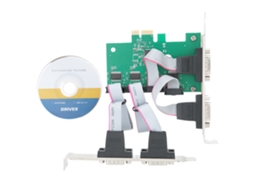 Placa Adaptadora De Interface Serial St318 Ax99100 Pcie 4s Rs-232