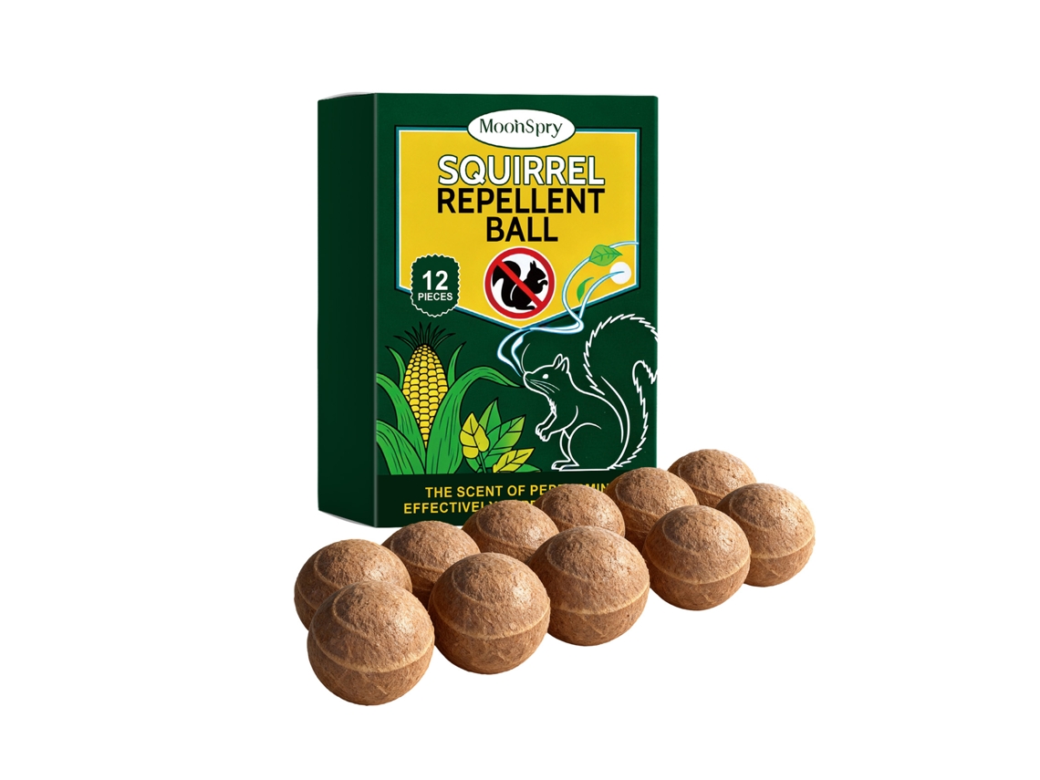 Coleira de odor suave para exteriores, afasta esquilos e ratos LAXISCREED