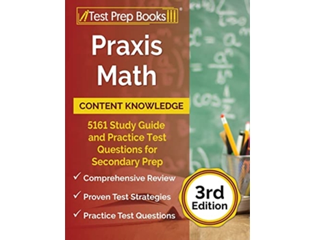 Livro Praxis Math Content Knowledge de Joshua Rueda (Inglês)