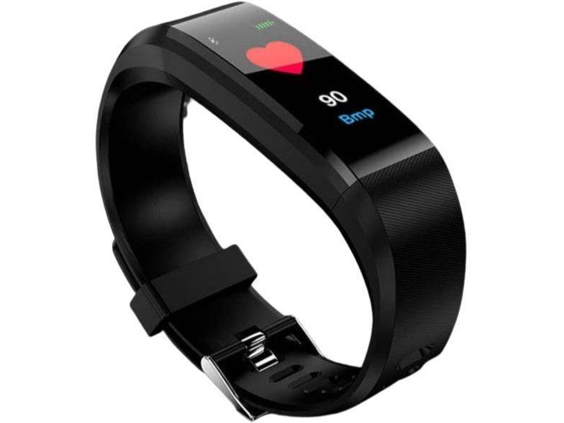Pulseira de Atividade 115 Plus (Bluetooth - Autonomia: 10 Dias - À Prova de Água - Preto)