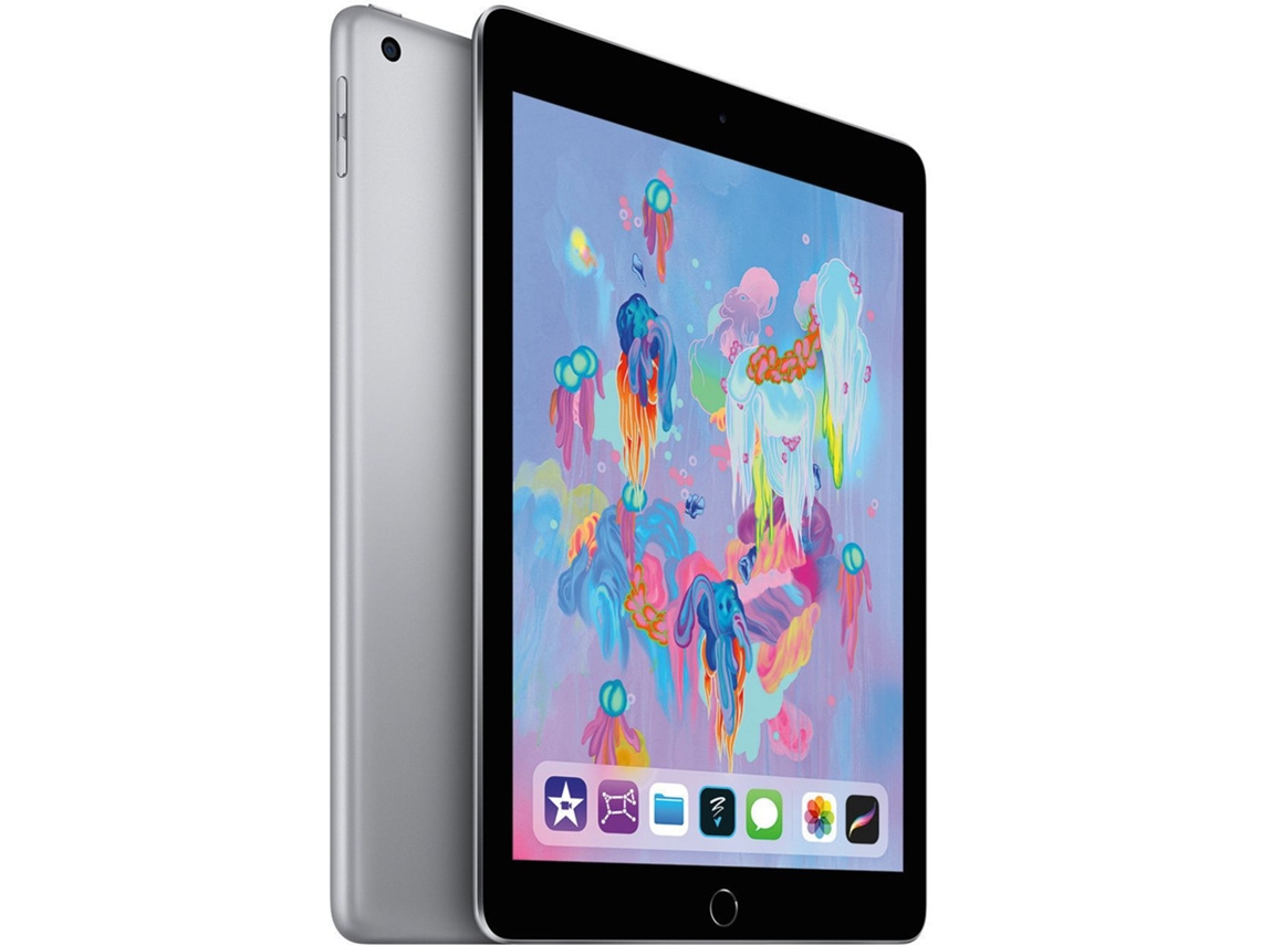 iPad 9.7 2018 Wi-Fi APPLE (Recondicionado Sinais de Uso - 32 GB - Cinzento Espacial)