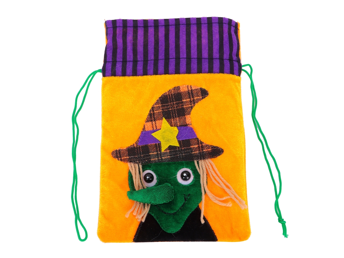 Sacolas De Halloween Para Armazenamento De Doces E Decoração