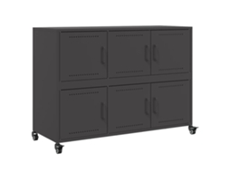 Maison Exclusive - Aparador 100,5x39x72 Cm Aço Preto