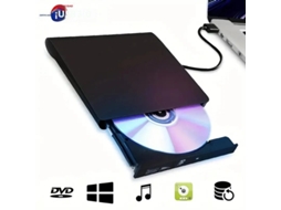 Leitor De Dvd Externo Usb 3.0/leitor De Cd Usb-a
