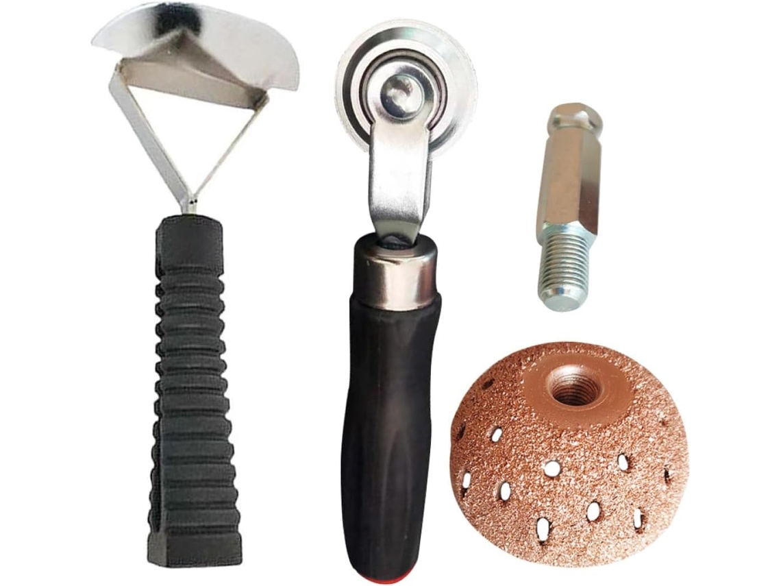 Kit De Reparo Pneus Para Carros E Motos Com 42 Pontas Lixa,recipiente,rolo Isolamento Acústico...