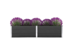 Garden Raised Bed, Garden Raised Beds Vidaxl Cinzeto Wpc (250 X 100 X 54 Cm)