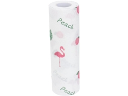 Conjunto De 50 Panos Cozinha Descartáveis Com Estampa Flamingo Para Lavar Louça. Vayotoy