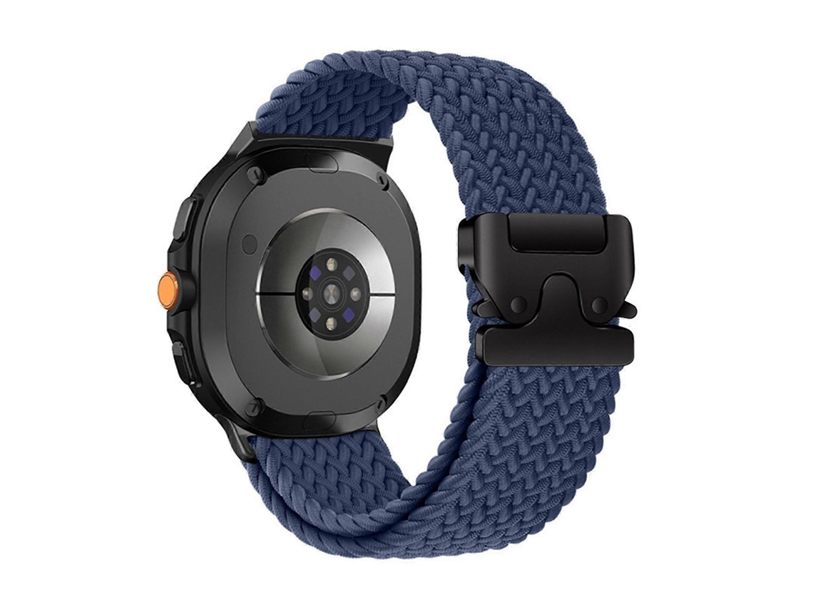 Pulseira De Nylon Trançado Elástica Com Fivela De Paraquedas Para Samsung Galaxy Watch8 / Watch8 Classic