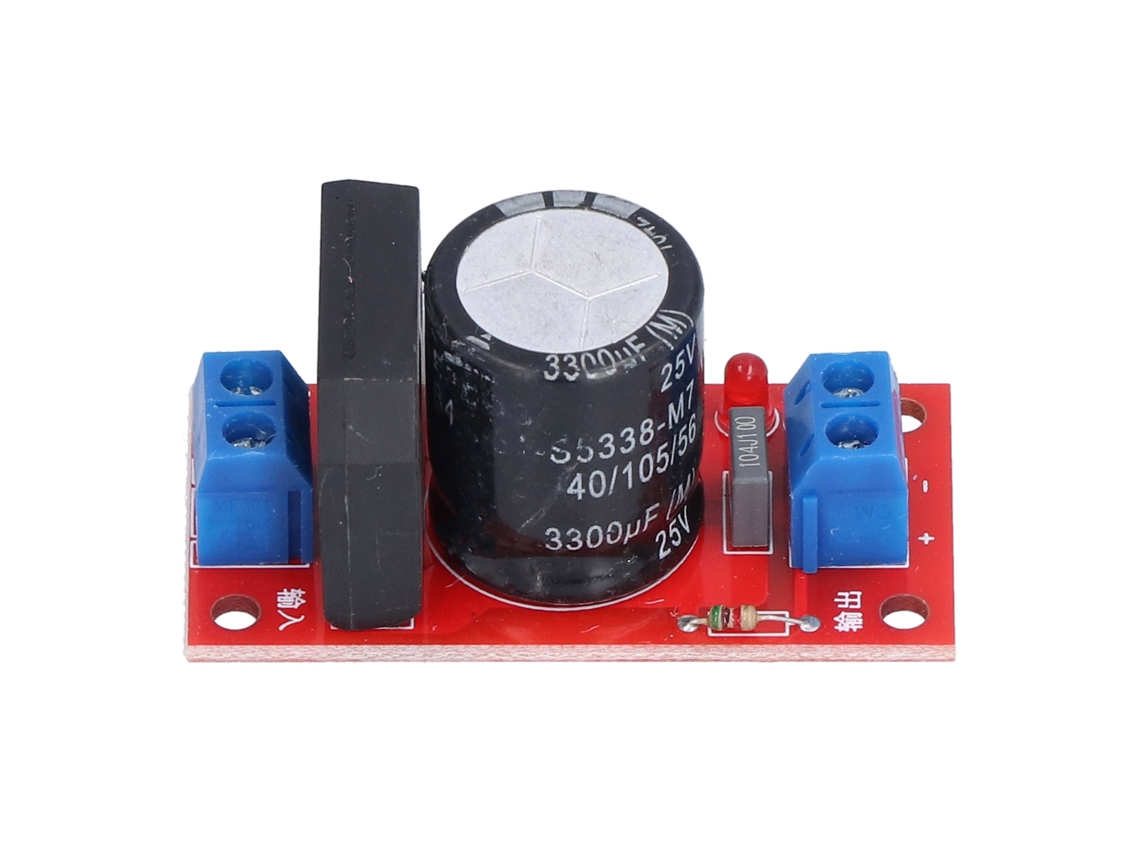 Placa De Filtro Retificador 8a Sunflare (indicador Led Vermelho)