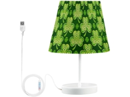 Luminária De Leitura Led Junzan 3 Cores Com Porta Carregamento Usb Luz Suave Para Sala Estar E Quarto