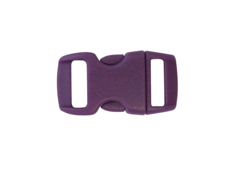 10 fechos de plástico (ideal Créacord) 3cm - Roxo - Créacord