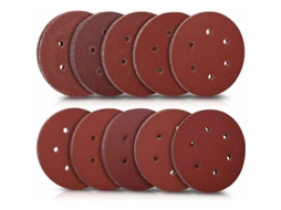 Lixa redonda 50x - Lixa - Lixa de velcro - Grão 40 a 400 - Diâmetro 150 mm