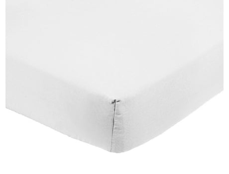 Lençol De Algodão Orgânico M`DECO (Branco - 160X200cm)