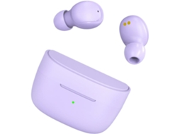 Fones De Sem Fio Com Ruído Leves E Em Abs, Para Uso No Na Cor Roxa