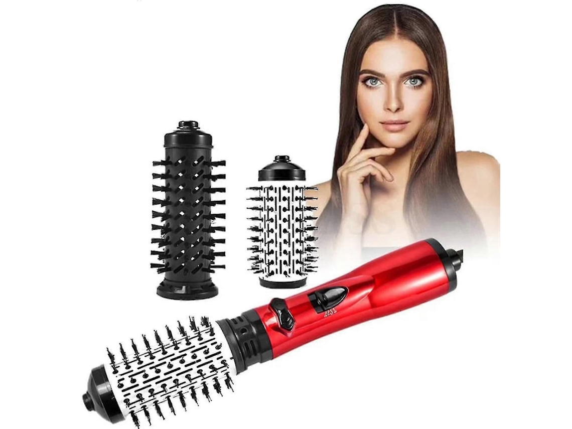 Modelador De Cabelo 3 Em 1 Com Secador Rotativo Para Cabelos Secos, Penteados E Alisamento.