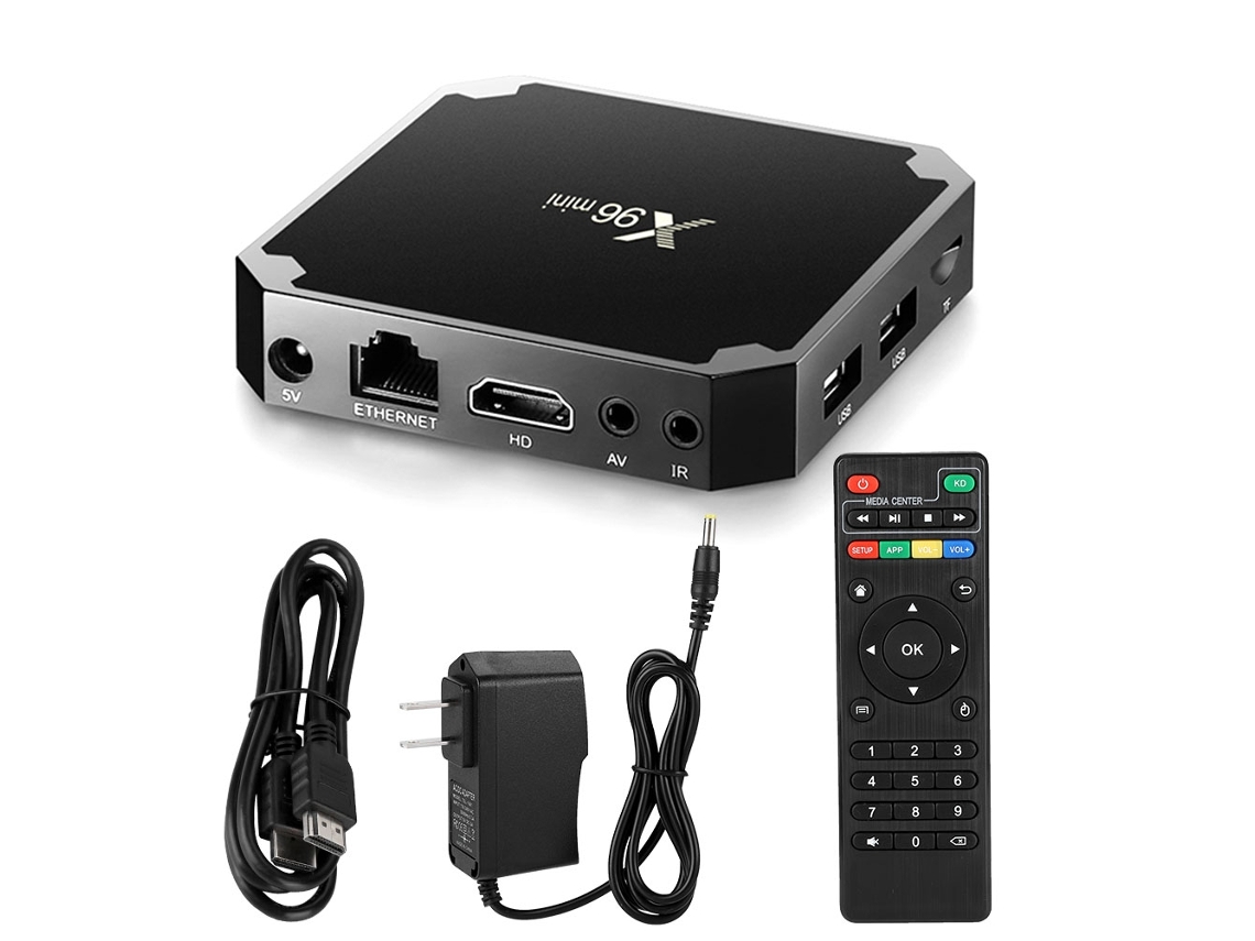 Receptor Inteligente Wifi Com 2gb De Ram/16gb De Rom Para Tv, Reprodutor Multimídia Smart