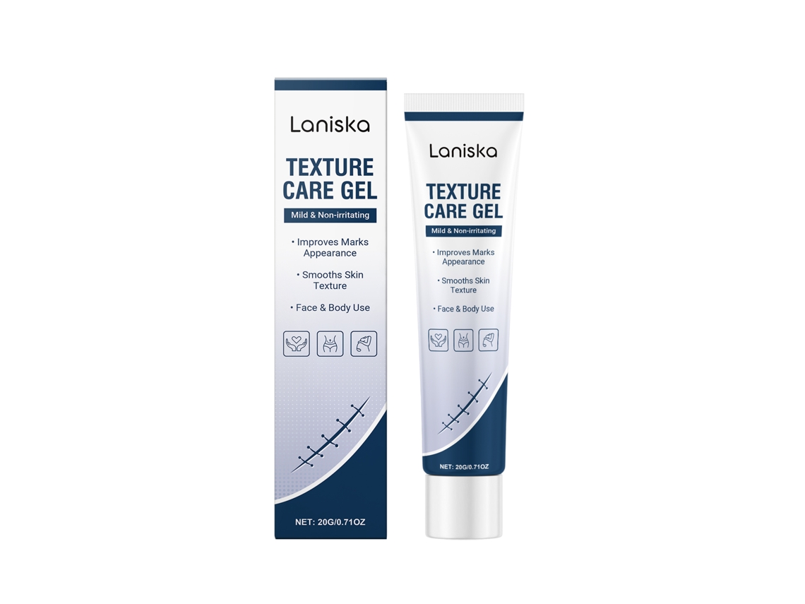 Laniska Gel para Pele Hidratada, Fresca e com Manchas Visíveis LAXISCREED