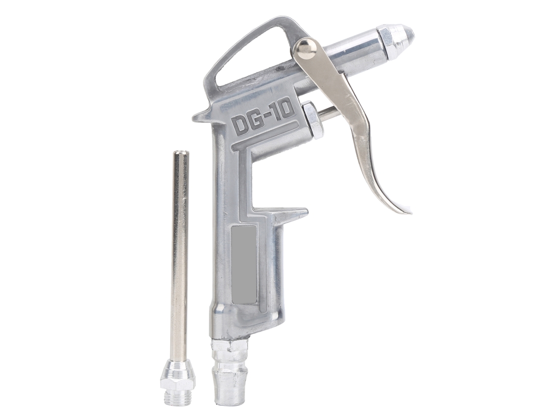 Pistola De Sopleo De Polvo Ahorradora De Energía Para Compresor De Aire Herramienta De Sopleo De Aluminio (conector Americano)