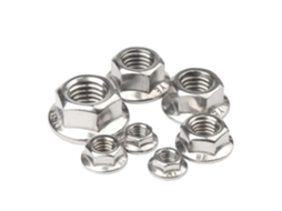 Porca De Travamento Automático Com Rosca Sextavada M3 M4 M5 M6 M8 M10 M12 M16 M20 Em Aço Inoxidável 304 Din6923 Spinlock