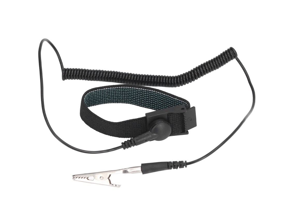 Laxiscreed Pulseira Anti-estática Ajustável E Reutilizável Para Proteção Contra Descargas Eletrostáticas