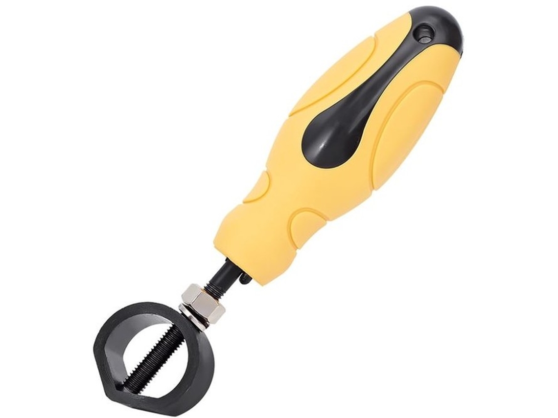 Escolha Universal - Stempelhouder Com Acomodação Até 15 Mm De Diâmetro - Manopla De Goma Branca - Tratamento De Metais - Projeto Resistente A Choques