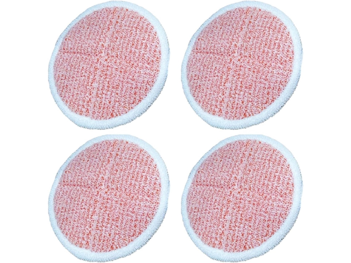 Confezione Da 4/6 Panni In Fibra Arancione Per Mocio, 21 × Cm,