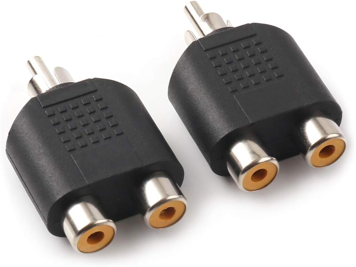 Duplicação De Sinal Mono Para Home Theater, Conectores Banhados A Ouro Fornecem Áudio De Alta Fidelidade E Perda Mínima De Sinal, Design Plug And Play