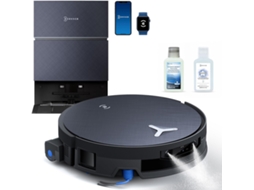 Aspirador Robô Ecovacs X12 Pro Omni, 98mm, 22000Pa, 497min, Estação OMNI 75°C, FocusJet, OZMO ROLLER 3.0, TruEdge 3.0, AIVI 3D 4.0, ZeroTangle 4.0