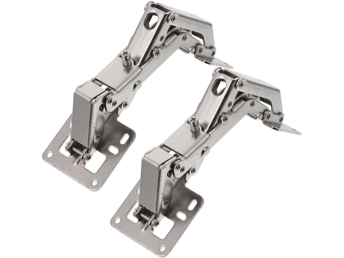 Conjunto De 2 Dobradiças Ocultas Para Armários Cozinha Com
