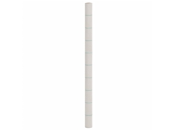 Vidaxl Tela Para Ervas Daninhas 2x50 M Pp Branco