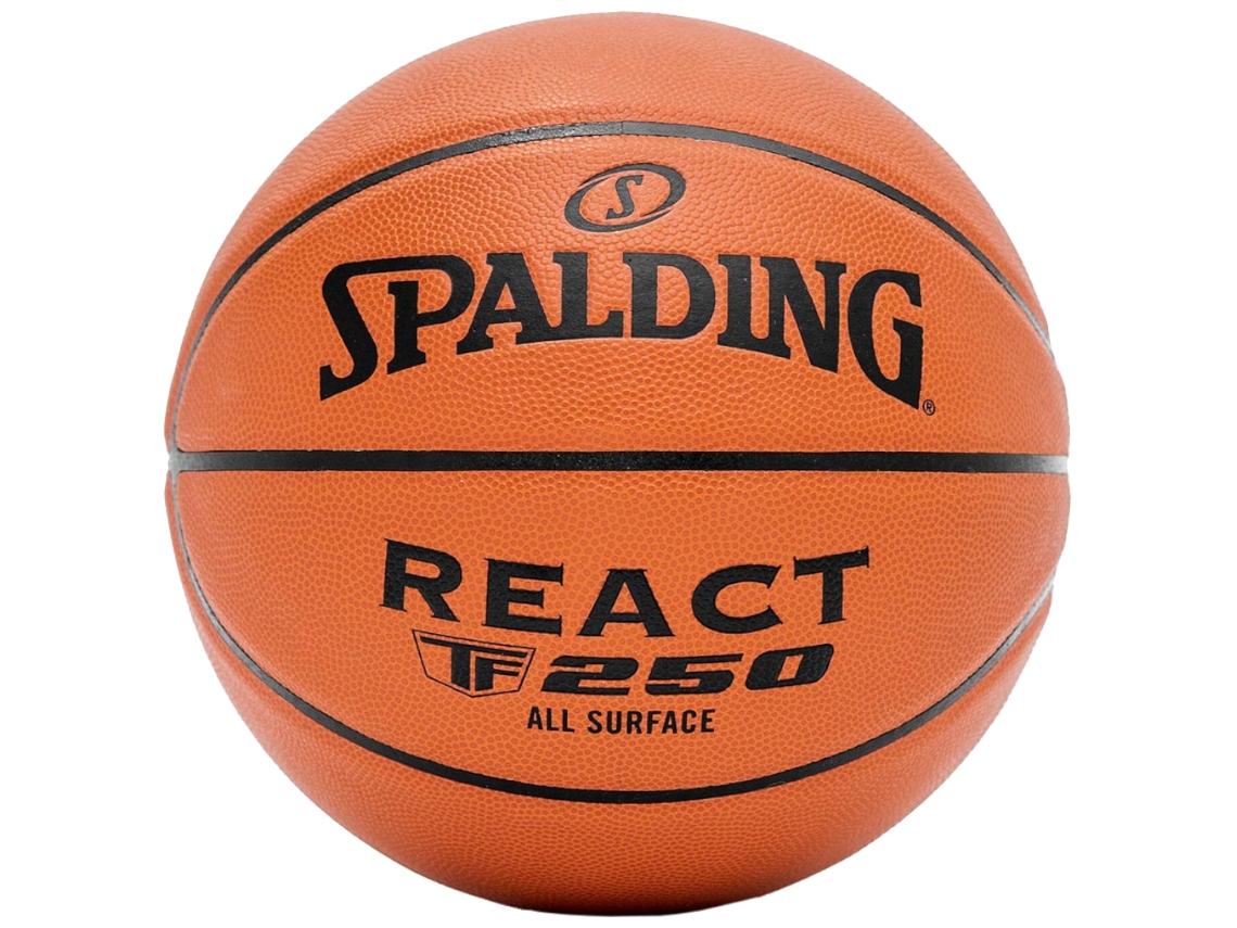 SPALDING React Tf 250 76802Z Unissex Bolas de Basquete Laranja 6 Eu