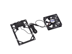 Mini Ventilador Solar de exaustão 6w 12v para galinheiros e estufas | S/MARCA