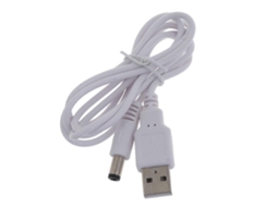 Cabo Usb 2.0 A Macho Para Dc 5,5 X 2,5 Mm, Alimentação 5v, Comprimento 1 M