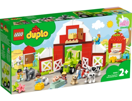 LEGO DUPLO Town 10952 Celeiro, Trator e Cuidar dos Animais da Quinta