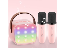 Máquina De Karaokê Infantil Com 2 Microfones Máquinas De Karaokê Para Crianças Com Mini Microfones De Karaokê Aquaforge
