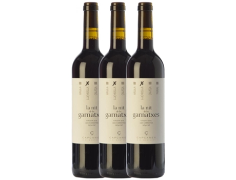 Vinho CELLER DE CAPÇANES Celler De Capçanes Nit De Les Garnatxes Llicorella Grenache Montsant Joven (0.75 L - 3 unidades)