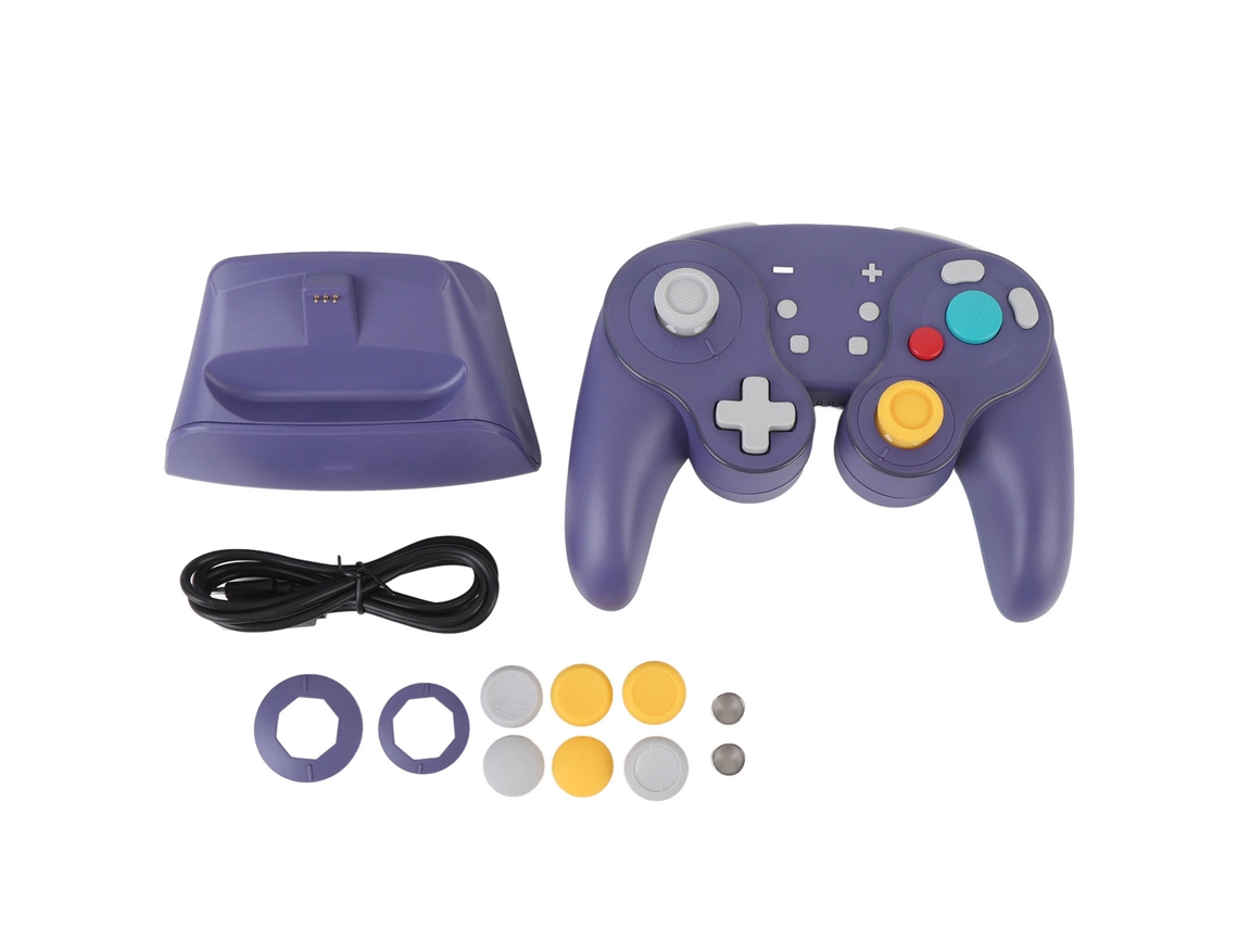 Controle sem fio Bluetooth com RGB, compatível com Switch, PC, com giroscópio | EOOCOO
