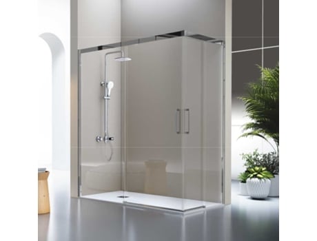 Cabine de Duche 2 Fixos + 2 Portas Deslizantes Luka 90 Cm KASSANDRA