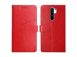 Capa De Couro Com Costura Horizontal Para Xiaomi Redmi 9 Y