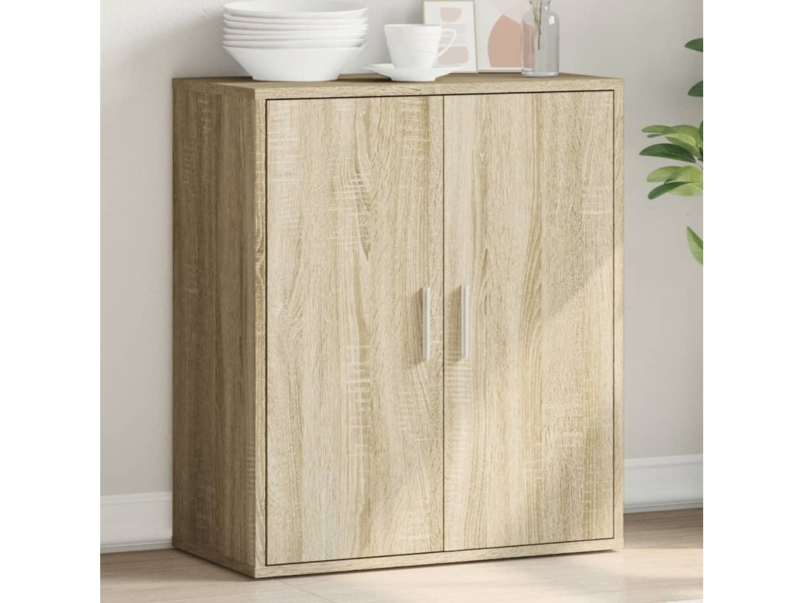 Aparador 79x38x80 cm Derivados de madera de roble Sonoma