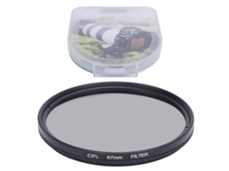 Filtro Polarizador Circular Cpl De Vidro Óptico Com Revestimento Multicamada Para Lentes De Câmera 67mm