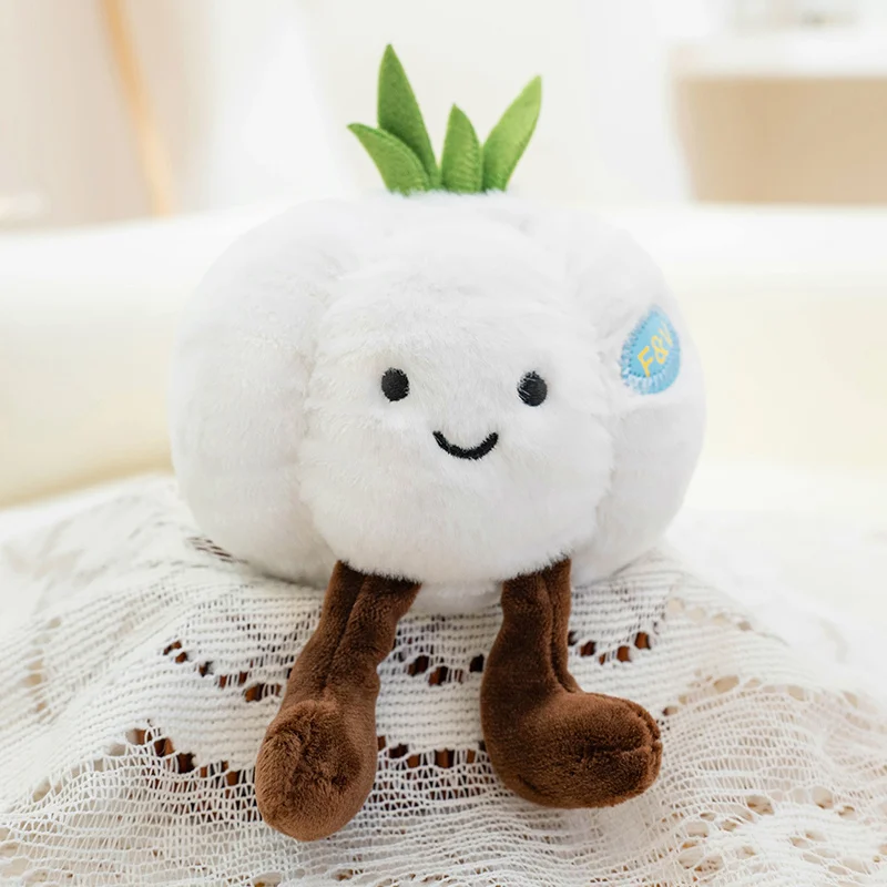 (aproximadamente 15-20 Cm De Tamanho) Brinquedo De Pelúcia Em Forma De Vegetal De Desenho Animado.