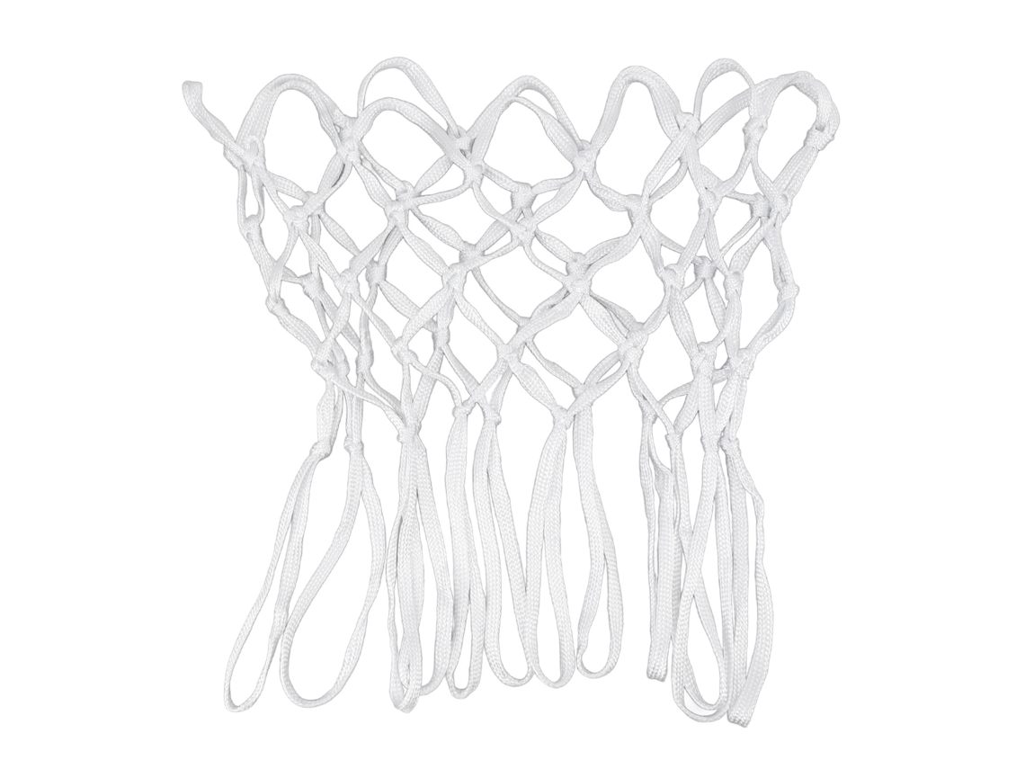 2pcs Redes De Basquete Duráveis Em Nylon Branco Para Interior E Exterior Resistente A Todas As Condições Climáticas